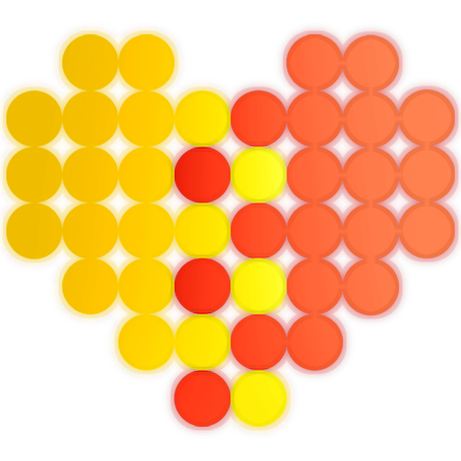 alyx-multiplayer logo, a health heart icon of interspersed red and yellow circles.